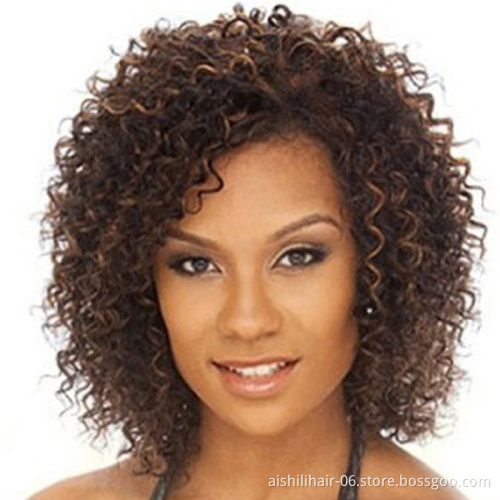 Short Wigs for Black Women curly Wig Synthetic wig Look Real Quality Cheap Heat Resistant fiber hair